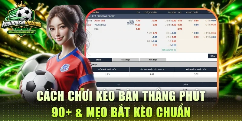 Kèo bàn thắng phút 90+